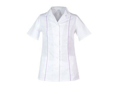 Dámská halena LINA bílá/fialová