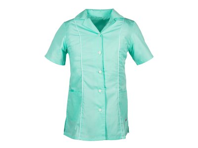 Dámská halena LINA světle  zelená / bílá