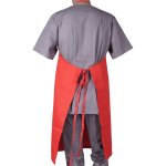 Zástěra laclová červená