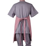 Zástěra laclová  růžová