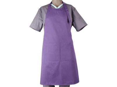 Zástěra laclová  fialová