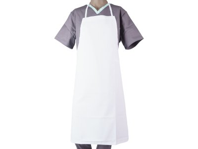 Zástěra laclová bílá