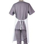 Zástěra laclová bílá